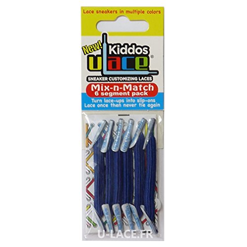 U-LaceKiddos - Elastic Laces - Royal Blue - Mix-N-Match Pack