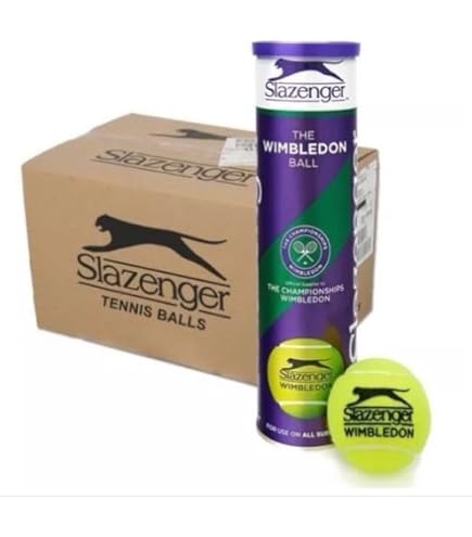 Amazon.com: Slazenger Wimbledon Official Tennis Balls - 4-Ball