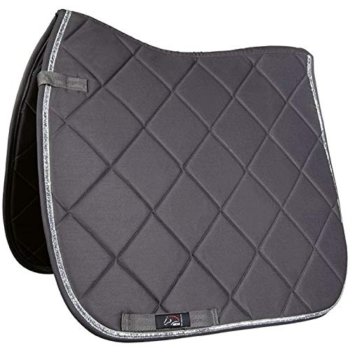HKM Romy Saddle Cloth Anthracite Warmblood Dressage