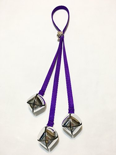 Cute Dog Door Bells for Housebreaking, Training and Communication (blue) - Thumbnail 5