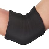 GOGO Solid Color Thick Arm Sweatband, 4 Inch Wide Wristband Armband - Black