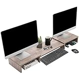 Superjare Updated Monitor Stand Riser, Adjustable
