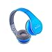 Beyution Wireless Bluetooth Headphones Over-ear HiFi Stereo Headset Built in Mic-phone with Retail Package (Sky Blue color)