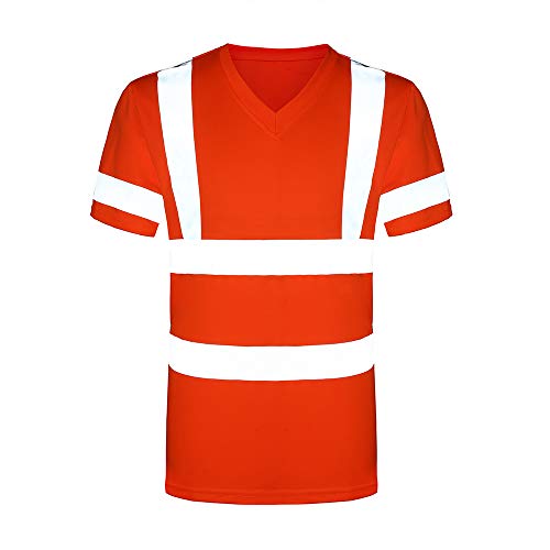 T-Shirt Manica Lunga Alta Visibilità - Arancione Hi-Vis - Foto 3