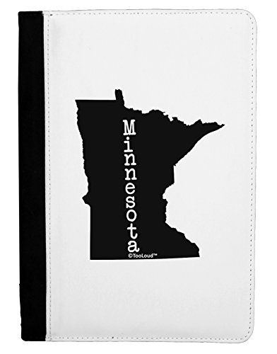 TooLoud Minnesota - United States Shape Ipad Mini Fold Stand Case - Black