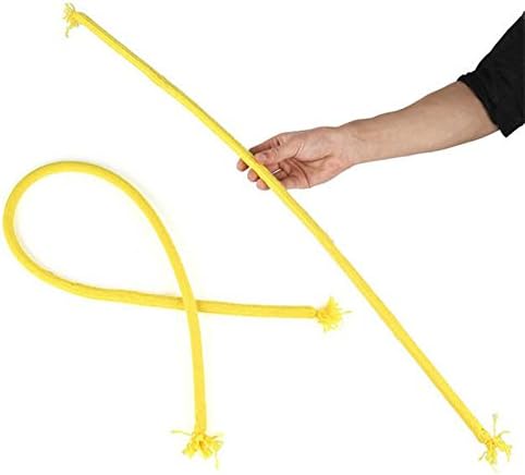 Stiff Rope Close Up Street Magic Trick - 1x w/Random Color and Design