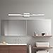 mirrea 48in Modern LED Vanity Light for Bathroom Lighting Dimmable 46w Chromed (Warm White 3000K)