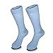 Antonio Ricci Solid Color Men's Dress Socks (Light Blue)