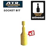 ATR Tile Leveling System - x 2 Soscket Bits