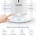 ONSON 2019 Humidifier, 4.5L Ultrasonic Cool Mist Humidifier for Bedroom Baby Home, Large Room Vaporizer Humidifying Unit with Whisper-Quiet, Auto Shut-Off, 24h Air Humidifying(White)