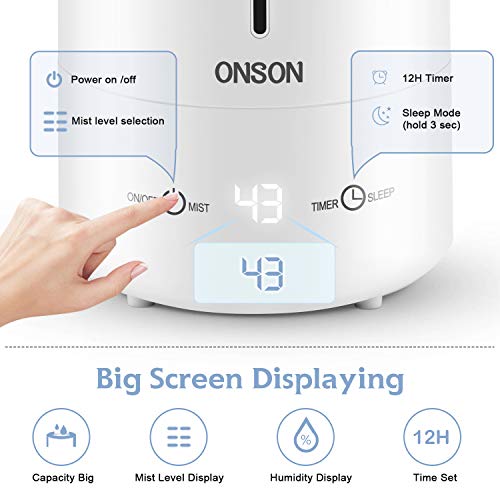 3 ONSON+Humidifier+Ultrasonic+Humidifying+Whisper+Quiet