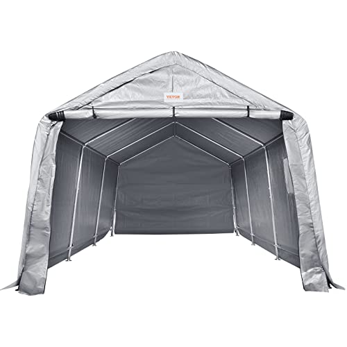 VEVOR Portable Shed Outdoor Storage Shelter, 6x8 x7 ft Heavy Duty All