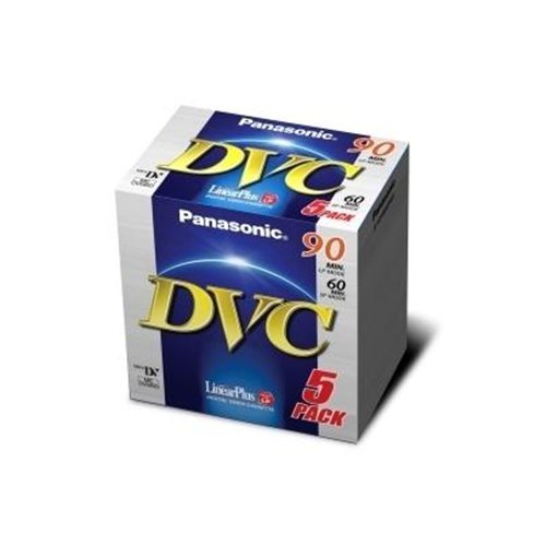 Panasonic DVC Tape 60 minute 5 Pack