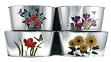 Flower Pots 8 7/8 x 4 1/2 x 4 