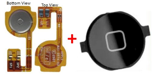 Original iPhone 3G Home Button + Flex Cable Repair Part