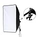 Lightdow 20x28(50x70cm) Lighting Soft Box Only(NO Light Stand), 9ft/2.8m Long Cable with E27 Screw Socket (Upgrade Version with Hand Grip & Spring Lock System)
