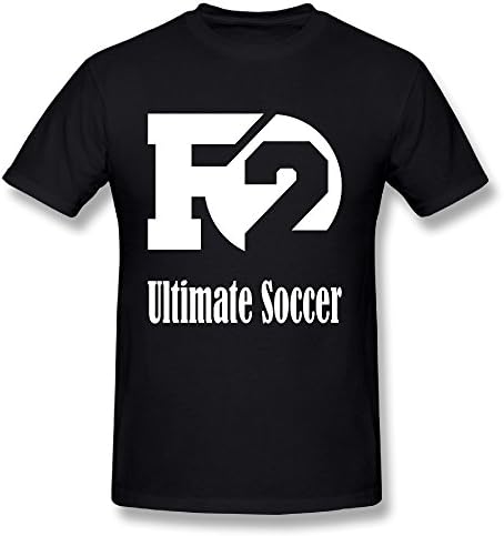 F2 Freestylers Ultimate Soccer Man Black Short Sleeve T Shirt
