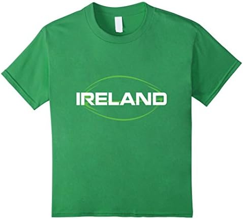 Kids IRELAND RUGBY T-SHIRT Irish Rugby Union Tee 10 Grass