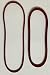 Forward/Reverse Belts for Troy-Bilt Tiller (1916657, 1916658) primary