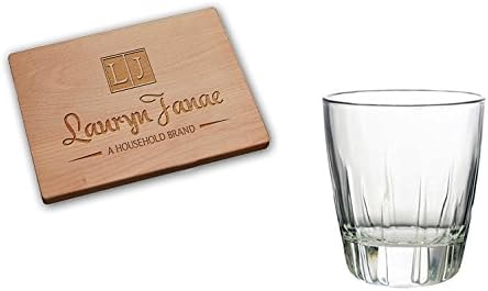 Lauryn Janae Premium 14oz Double Old Fashioned on the Rocks, Cocktail, Rum, Vodka, Tequila, Scotch &amp; Whiskey Barware Glasses