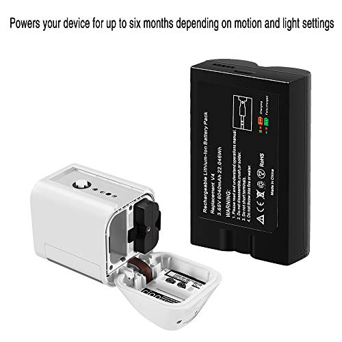 5 Rechargeable+Battery+Compatible+Doorbell+Spotlight