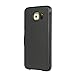 MTRONX Phone Case for Samsung GalaxyS6, S6, Window View Magnetic Closure Twill PU Leather Ultra Folio Flip Slim Case Cover - Black(MG1-BK)