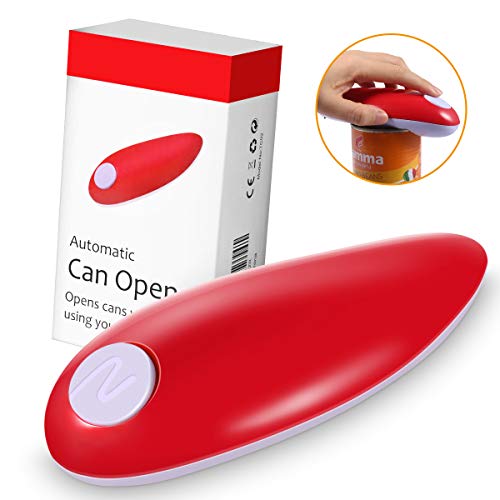 Home Kitchen Restaurant Mama Manual Automatic Safety Electric Can Opener : Creates Regular And Smooth Edges, Automatic Can Opener With One-Touch Switch, Chef's Best Choice