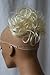 PRETTYSHOP 100% HUMAN HAIR Scrunchie Hair Piece Updo Braid Hair Scrunchy Messy Bun Platinum Blonde H312b