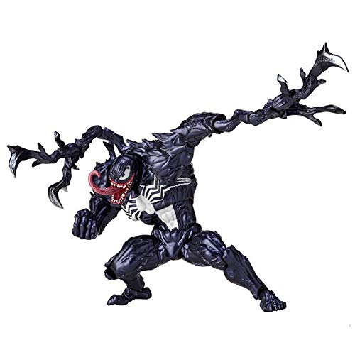 Purple GO2 Marvel Spider-Man Venom Edward Brock Revoltech PVC Action Figure Model Toys Gift