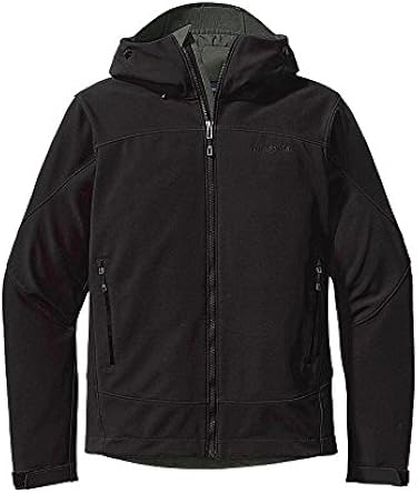 Amazon パタゴニア ジャケット ソフトシェル アズ フーディ Patagonia Men S Adze Hoody 340 Mサイズ Black コート ジャケット 通販