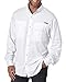 Columbia Mens Attribute Not Applicable For Product Button-down-shirts, White, Small US