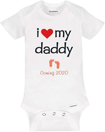 i love my daddy bodysuit