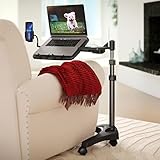 LEVO G2 V16 Mobile Laptop Stand Desk Rolling Cart