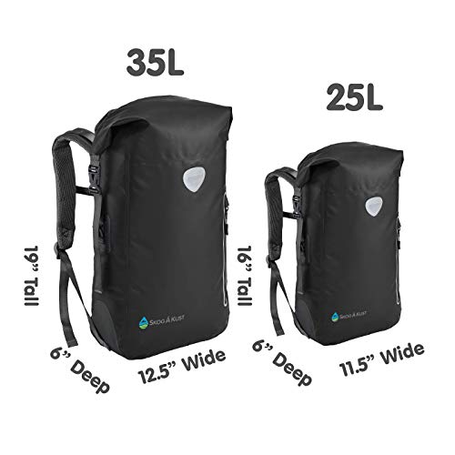 BackSåk Waterproof Floating Backpack with Exterior Zippered Pocket