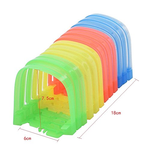 ONTOPON Magic Track Accessory with car Toy- Tunnel with Red Train Set