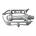 MKS Sylvan Road Pedals Silver, 9/16 Inch
