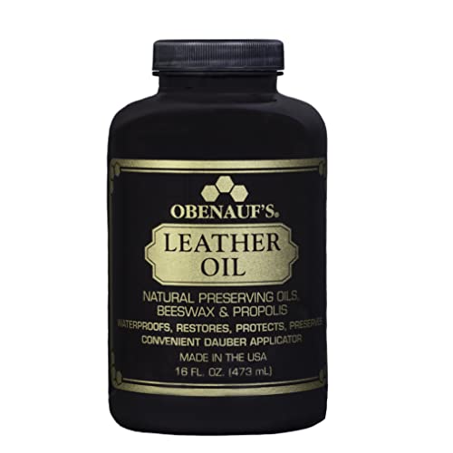 Obenauf's Leather Conditioner - Leather Oil (16oz) - Restore and Protect Leather