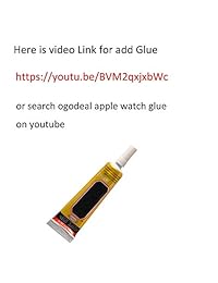 Ogodeal   Kit de reparación de pantalla LCD y digitalizador para Apple Watch, serie de repuesto 1 de 1.496 in y 1.654 in con juego de herramientas de reparación