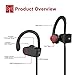 Redlink Bluetooth Headphones Wireless Sports Stereo Earbuds Headsets with HD Mic (CVC 6.0 Noise Cancelling)