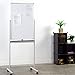 VIVO Mobile Dry Erase Board 24 x 36 inches, Double Sided Magnetic Whiteboard, Rolling Stand with Aluminum Frame, CART-WB24A