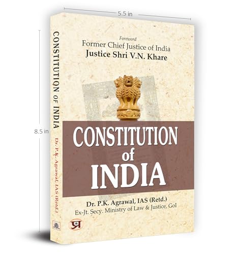 The Constitution of India (Bharat Ka Samvidhan English Book) useful for UPSC, Law, Judiciary & other English Edition 4
