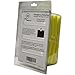 Pack of 10 Disposable Rain Ponchos with Hood, Yellow