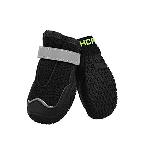 Dog Outdoor Shoes Breathable Running Shoes with Reflective Strap and Anti-Slip Sole for Pet Boots (6#) - Thumbnail 2