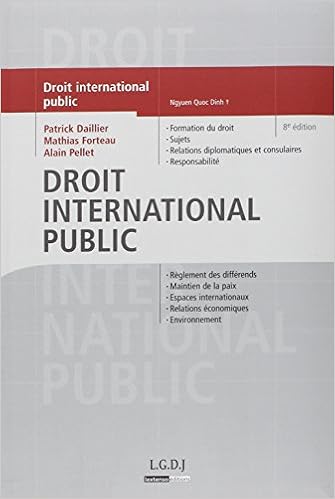 Télécharger Le Pdf Gratuit Droit International Public By - 