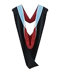 CLERKMANS Unisex Graduation Hood for Bachelors