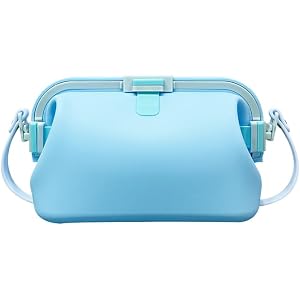 LIVWELLS Popular Outdoor Essentials Waterproof Silicone Tote Bag,Floating Silicone Pool Beach Bag, Reusable Travel Handbag