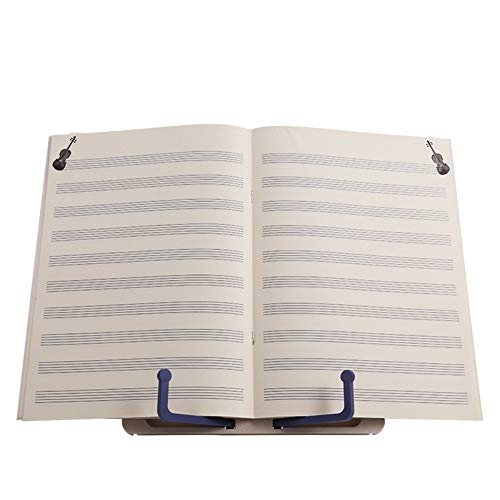KONVINIT Portable Reading Stand/Book Stand Document Holder for Guitar Piano Violin Universal Musical Instrument Accessories