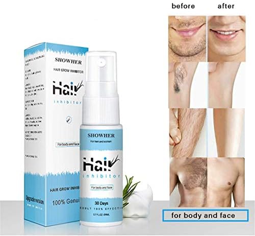 お気に入 発毛除去剤血清オイルスプレーひげビキニ親密な顔脚体脇の下痛みのない脱毛剤
