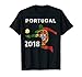Russia PRT Portugal World Soccer 2018 T-Shirt Cup Fan Shirt