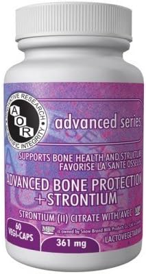 AOR Advanced Bone Protection + Strontium - 60 Caps by Advanced Orthomolecular Research